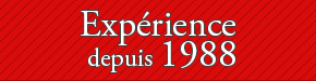 experience depuis 1988